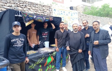 مراسم یادواره شهدای روستای ناریان طالقان سال 1404