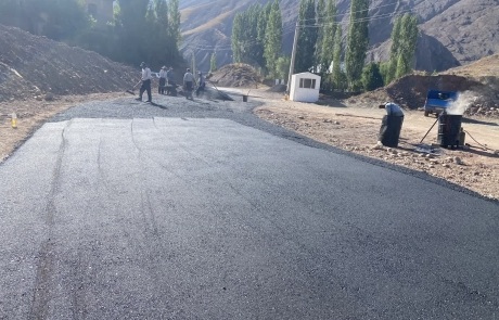 روز پایانی آسفالت ریزی